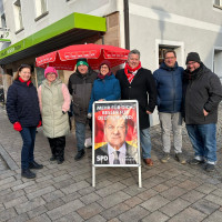 Carsten mit uns auf Wahlkampf